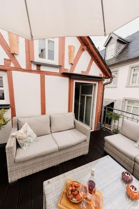 Apartmán Modernes Tiny House Mit Sonnenterrasse Ediger-Eller Exteriér fotografie